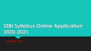 Rajasthan Patwari Syllabus Online Application Form 2020-2021