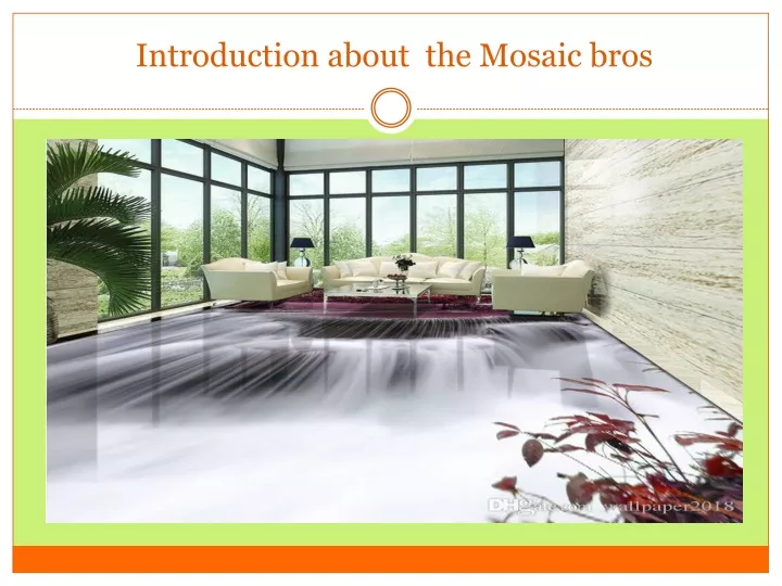 introduction about the mosaic bros
