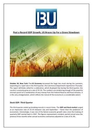 post a record gdp growth us braces up for a grave