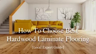 How To Choose Best Hardwood Laminate Flooring