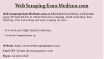 Web Scraping from Medium.com - slide 1