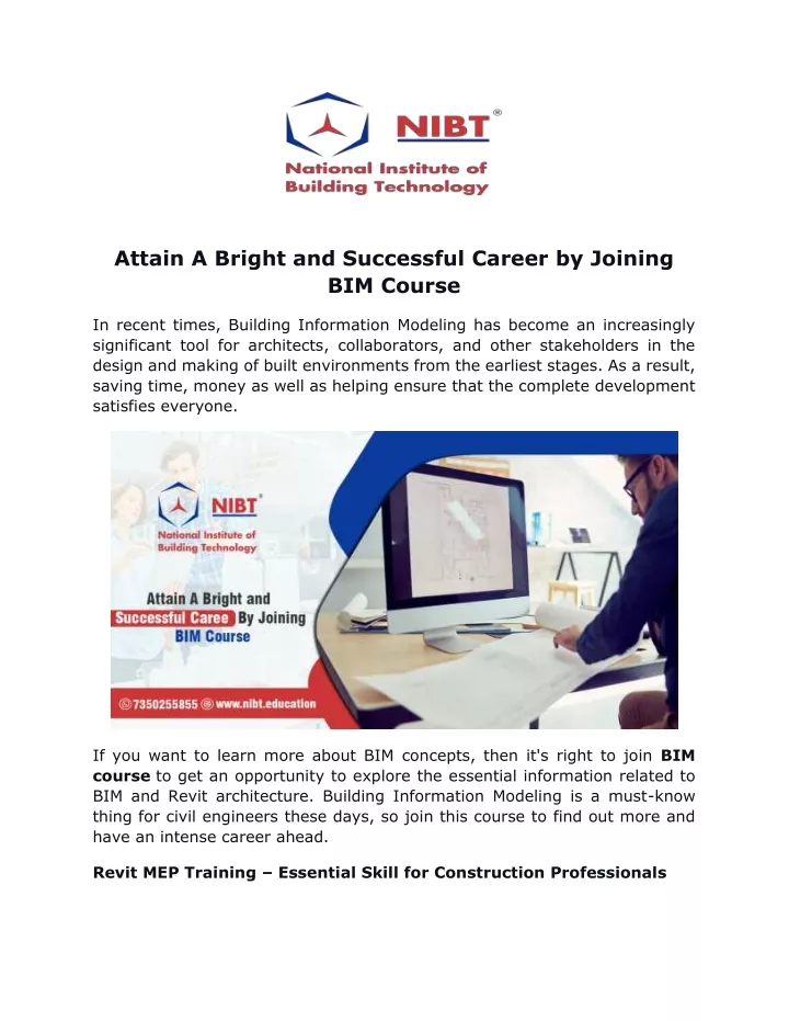 attain a bright and successful career by joining