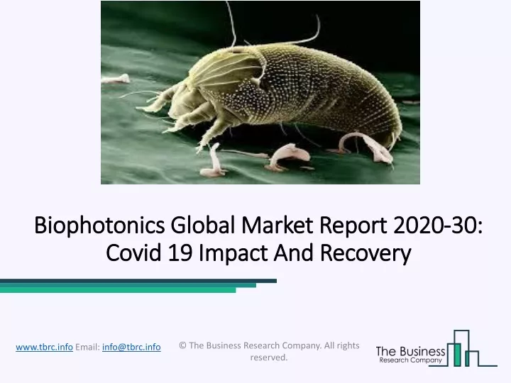 biophotonics global market report 2020