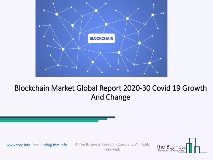 blockchain market global report 2020 blockchain