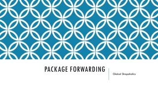 package forwarding