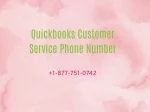 QuickBooks at QuickBooks Customer Service Phone Number - slide 1