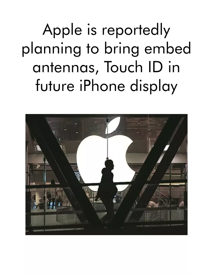 apple is reportedly planning to bring embed