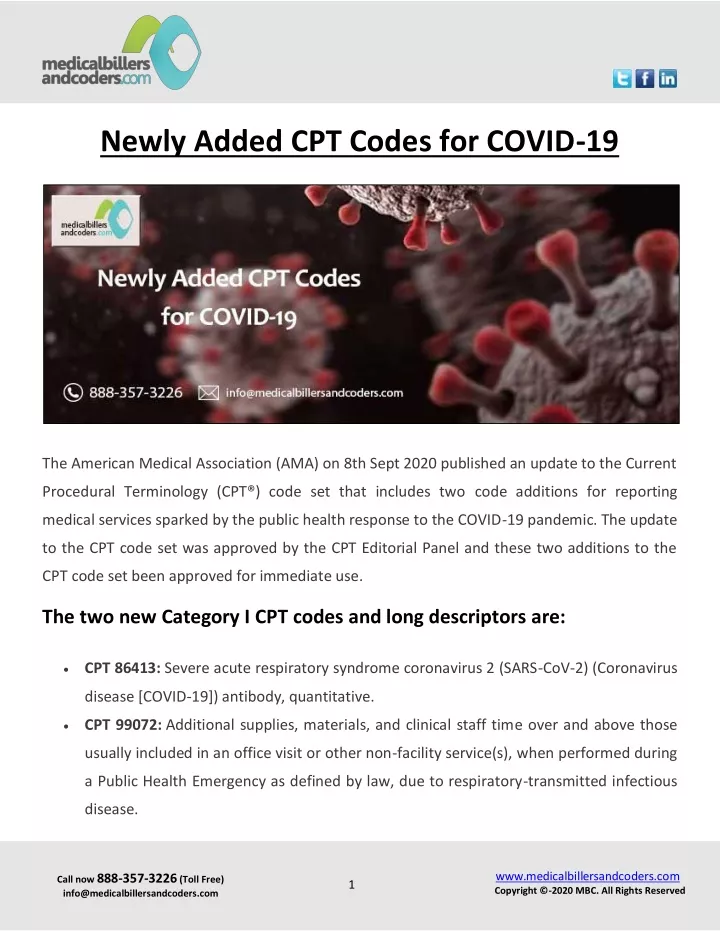 newly added cpt codes for covid 19