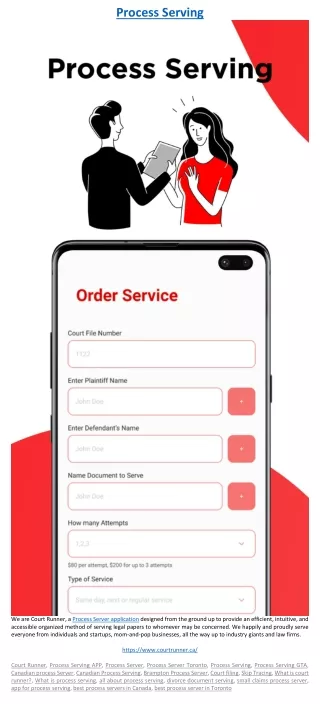process serving