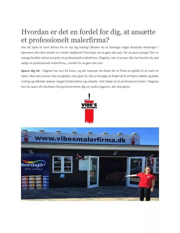 hvordan er det en fordel