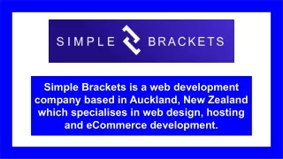 Web Design Company Auckland - Simple Brackets