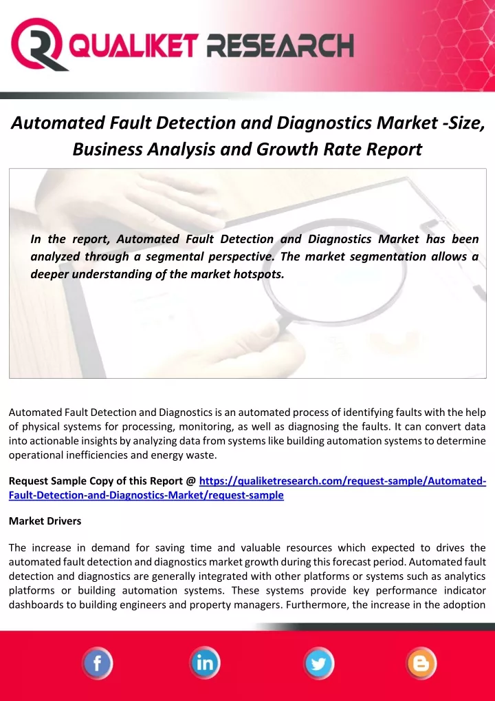 automated fault detection and diagnostics market