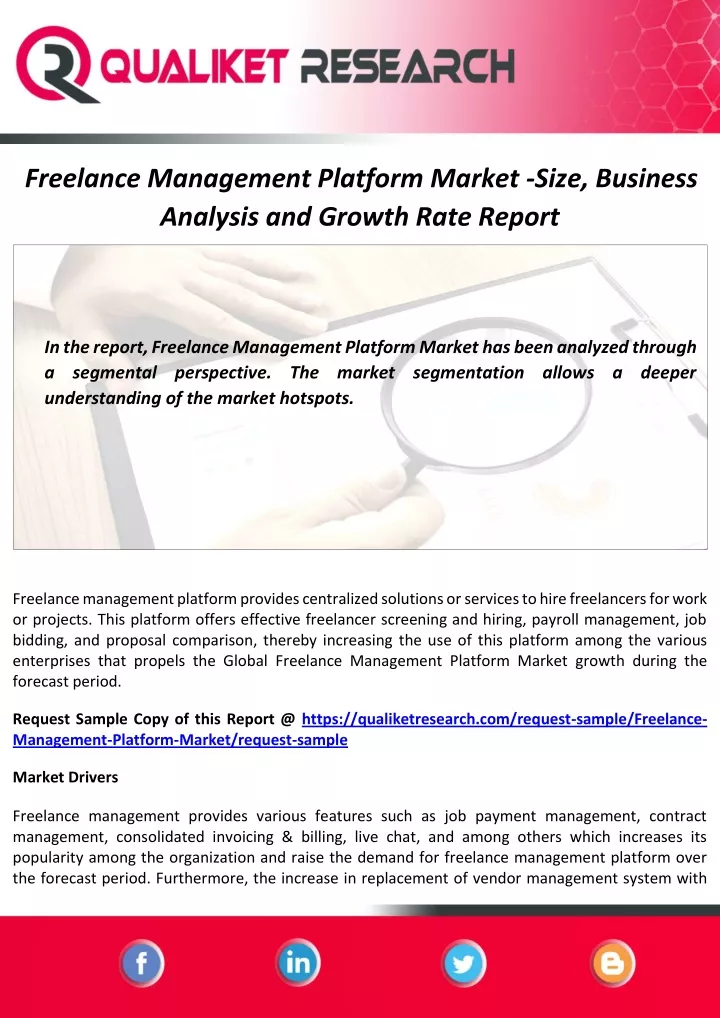 freelance management platform market size