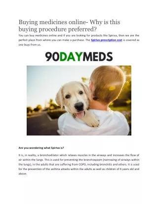 Buy from 90-Day Meds | 90daymeds.com