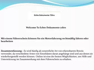 Mit einem Führerschein können Sie ein Motorfahrzeug rechtmäßig fahren oder bearbeiten