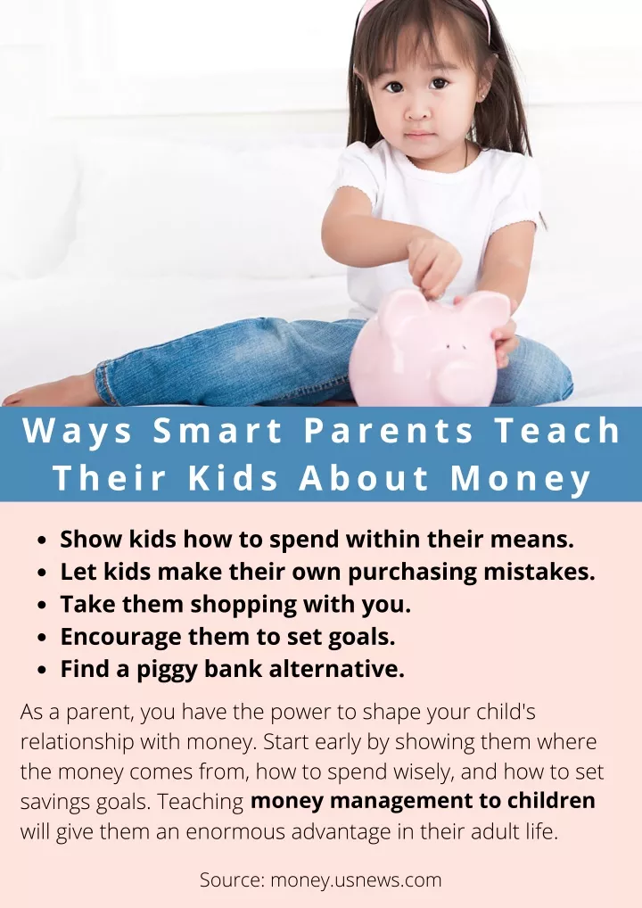 ways smart parents teach their kids about money