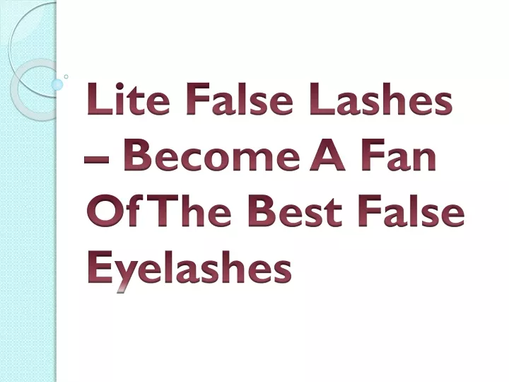 lite false lashes become a fan of the best false eyelashes
