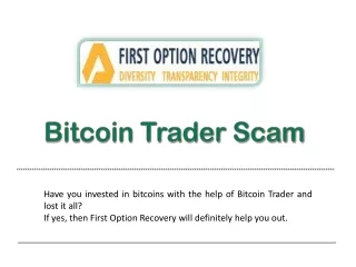 bitcoin trader scam