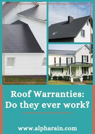roof warranties do they ever work