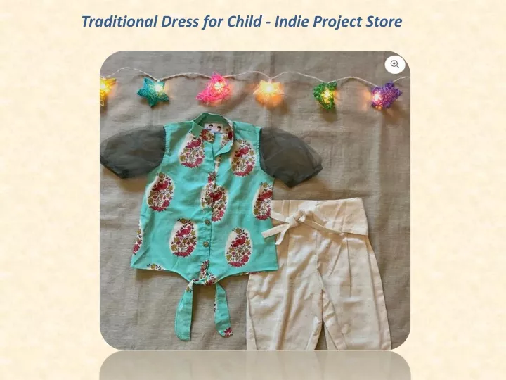traditional dress for child indie project store