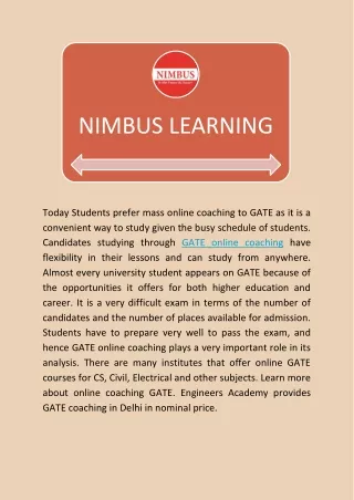 nimbus learning