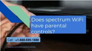 spectrum WiFi parental controls