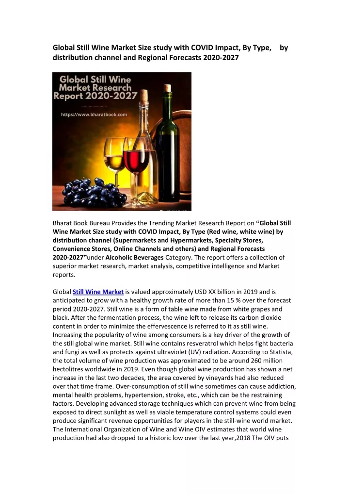 global still wine market size study with covid