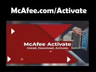 mcafee com activate