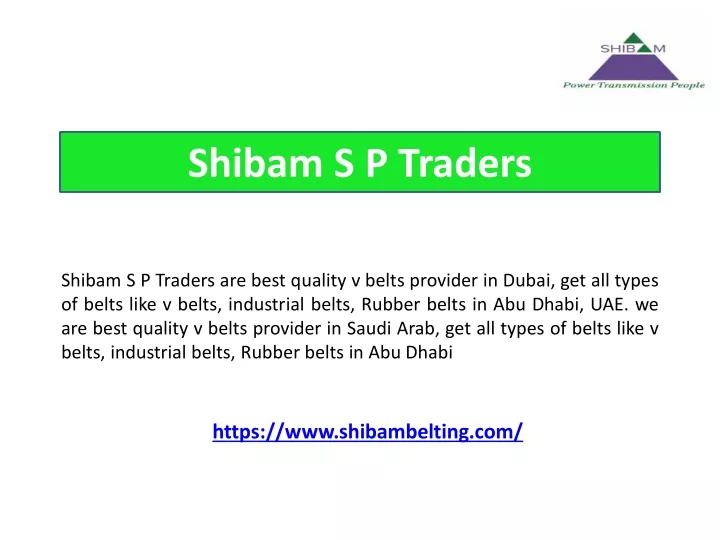 shibam s p traders