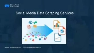 Social Media Data Scraping Services