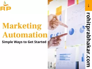 Marketing Automation : Simple Ways to Get Started