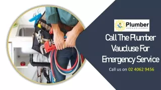 Hire Our Professional Plumber Vaucluse For Emergency Services