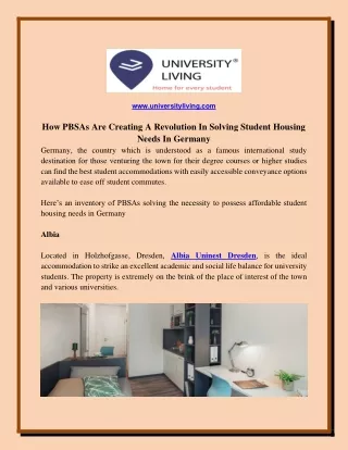 www universityliving com