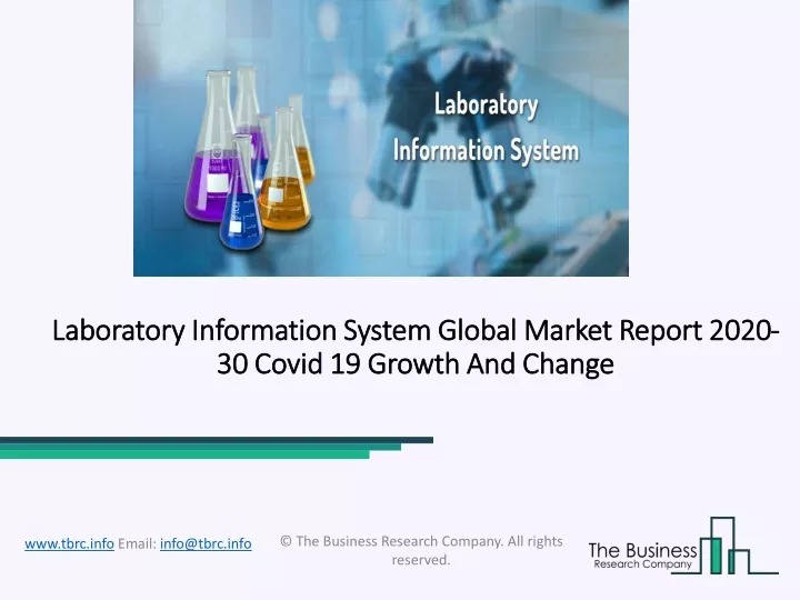 laboratory information system global market report 2020 30 covid 19 growth and change