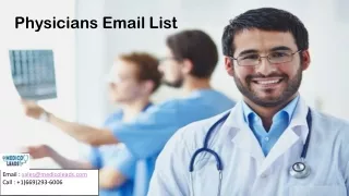Physicians Email List | List Of Physicians USA