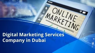 Digital marketing services company in dubai