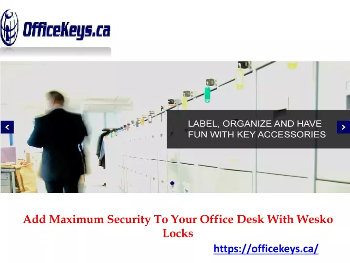 add maximum security to your office desk with