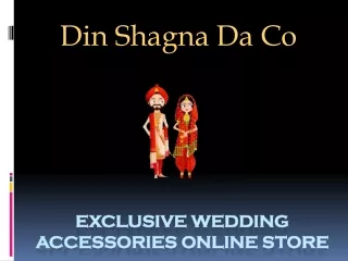 Exclusive Wedding Accessories Online Store