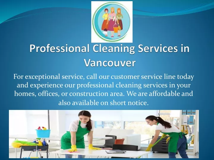 professional cleaning services in vancouver