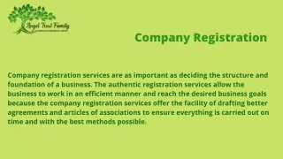 company registration
