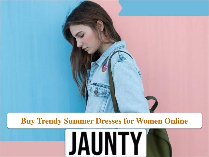 buy trendy summer dresses for women online