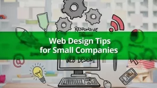 Web Design Tips for Small Companies