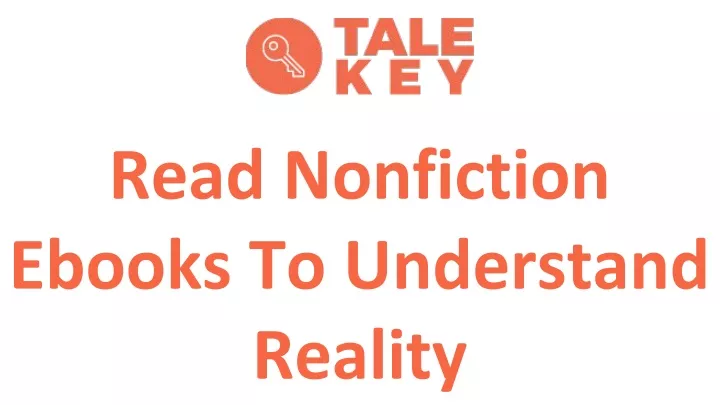 read nonfiction ebooks to understand reality