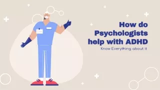 how do psychologists help with adhd