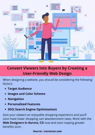 convert viewers into buyers by creating a user