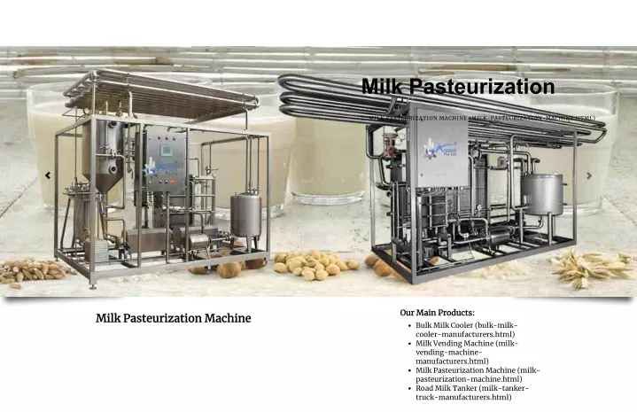 milk pasteurization