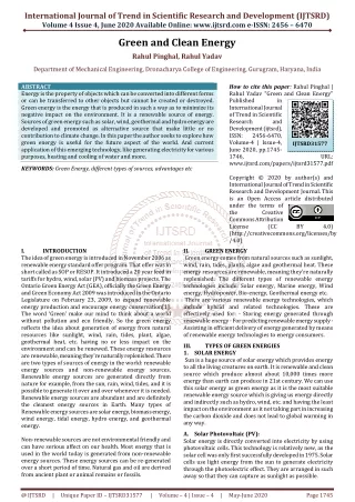 international journal of trend in scientific