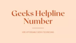 geeks helpline number