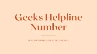 geeks helpline number