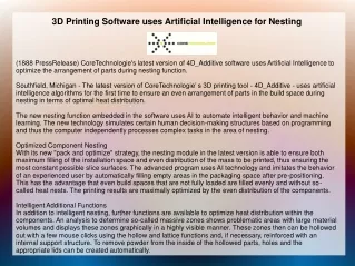 3d printing software uses artificial intelligence